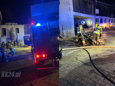 Zadymienie w domu jednorodzinnym, strażacy na miejscu akcji
