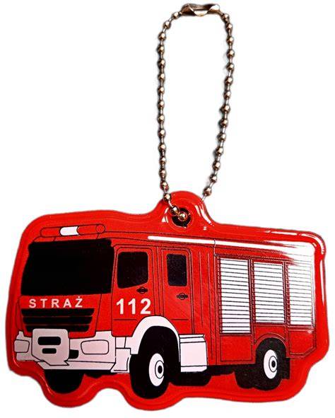 Breloczek wóz strażacki