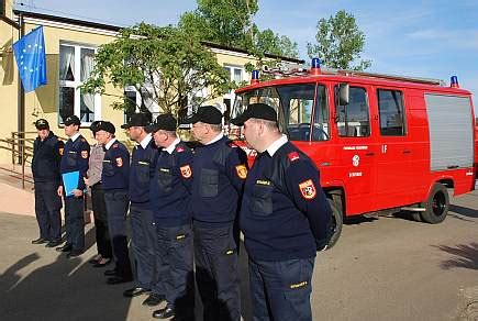 Strażacy z Purgstall podczas wizyty w Gminie Maków