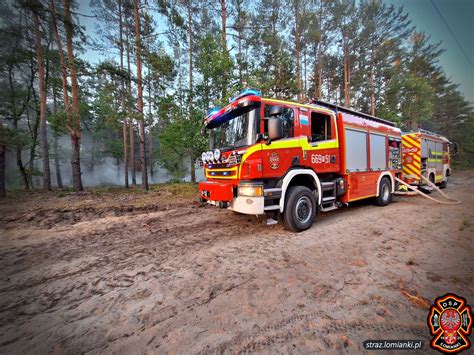 Thematic photo of a new fire truck for OSP Łomianki