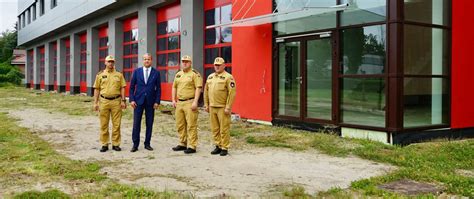 Współczesna architektura Komendy Powiatowej Państwowej Straży Pożarnej w Żninie