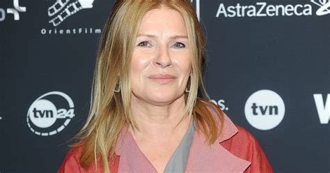 Anna Maruszeczko presenting a TV show