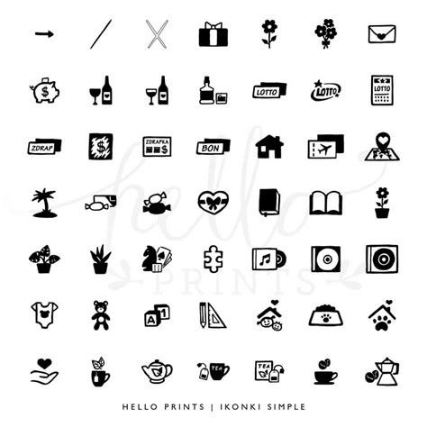 Ikony symbolizujące ochronę i monitoring