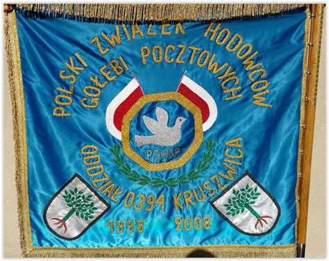Zdjęcie historyczne przedstawiające sztandar oddziału ZKP w Somoninie