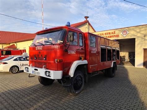Stary wóz bojowy OSP Jelcz 325