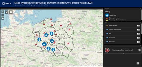 Mapa Łodzi z zaznaczonymi rejonami, w których doszło do pożarów samochodów