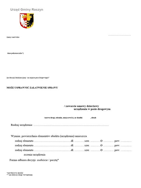 Infografika przedstawiająca kroki uzyskania zezwolenia na umieszczenie reklamy w pasie drogowym