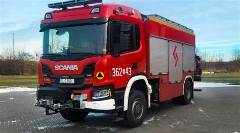 Samochód ratownictwa technicznego JRG 2 Legnica z wyciągarką i żurawiem hydraulicznym