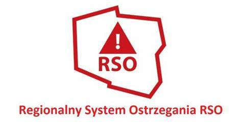 interfejs aplikacji Regionalny System Ostrzegania (RSO)