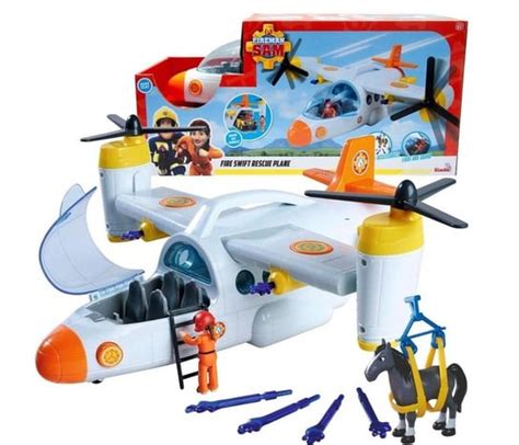 Samolot ratunkowy Strażak Sam 42cm z figurkami
