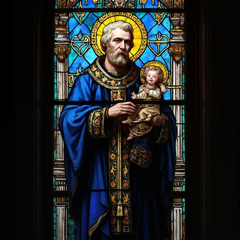 Portret św. Jacka Odrowąża w habicie dominikańskim