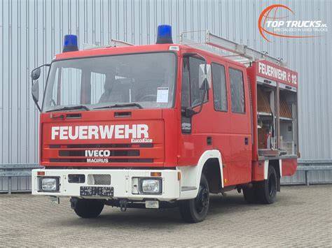 Photo of the Iveco Eurocargo fire truck
