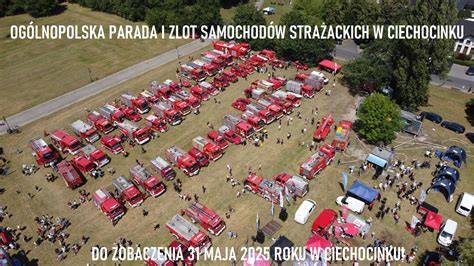 Zestawienie różnych typów samochodów strażackich w akcji