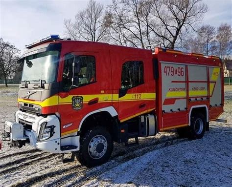 zdjęcie ciężkiego samochodu ratowniczo-gaśniczego Volvo FMX 4x4 OSP Klimontów