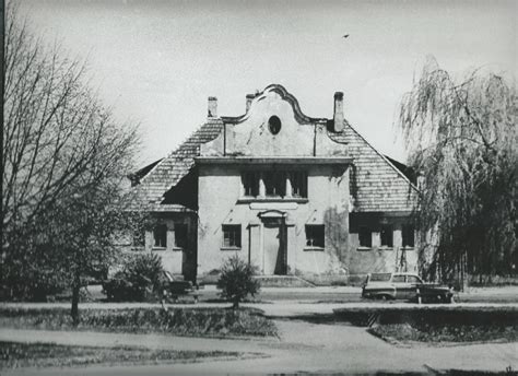 fotografia Starej Remizy w Piasecznie z 1988 roku