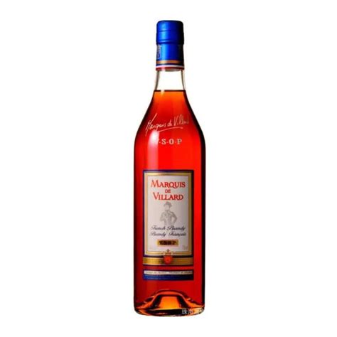 Kolekcja ozdobnych butelek brandy Marquis De Villard