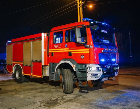 Ciężki wóz ratowniczo-gaśniczy MAN OSP Zimna Woda