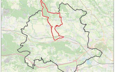 Ilustracja przedstawiająca schemat możliwych tras nocnego autobusu w Gminie Zabierzów