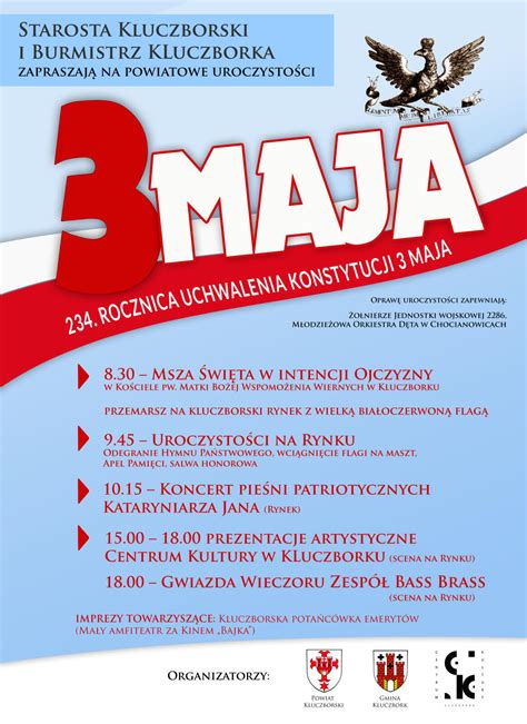 Plakat Festiwalu SZKRAB 2026 lub Quizu o Konstytucji
