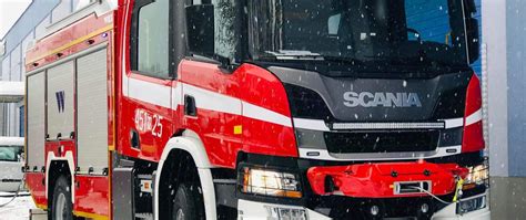 Zdjęcie ciężkiego samochodu ratowniczo-gaśniczego GCBA 7/52/3,9 Scania