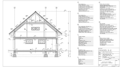 Ilustracja przekroju budynku z zaznaczonymi drogami ewakuacyjnymi (poziomymi i pionowymi) oraz wyjściami.