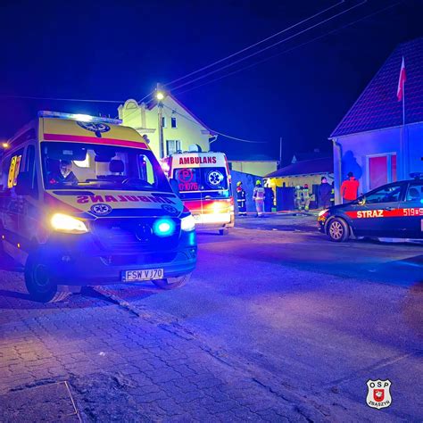 Zdjęcie satelitarne pożaru w Nowej Wsi Zbąskiej z widoczną chmurą pyrocumulus