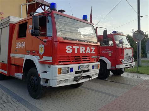 Photo of the Youth Fire Brigade (MDP) from OSP Borów Wielki during training or competition