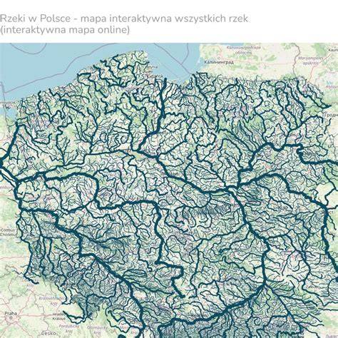 Interaktywna mapa GIS z naniesionymi punktami czerpania wody i lokalizacją jednostek ratowniczych w systemie MapaST 3