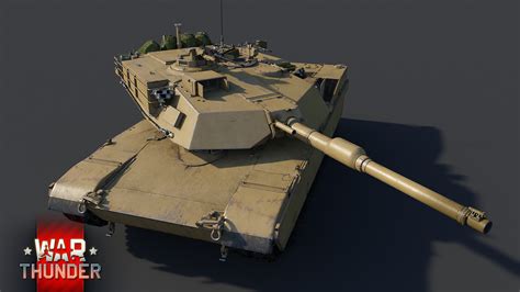 Schematyczne przedstawienie modułów wewnętrznych czołgu M1A1 Abrams w War Thunder