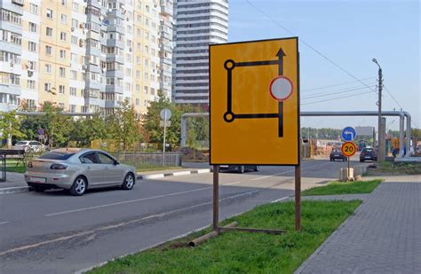 Znak objazdu drogowego
