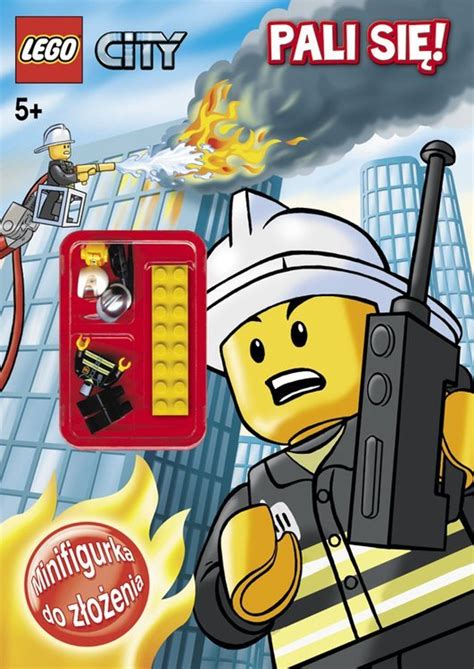 Ilustracja remizy strażackiej LEGO City w akcji
