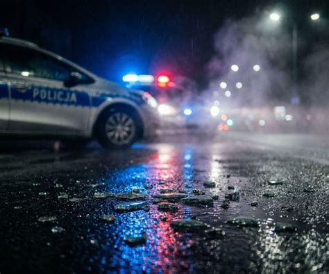Fotografia przedstawiająca policję prowadzącą dochodzenie na miejscu zdarzenia lub genericzne zdjęcie z festynu