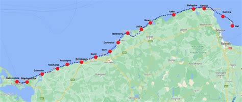 Mapa słoweńskiego wybrzeża z zaznaczonymi miejscami Osp, Koper, Triest i Črni Kal