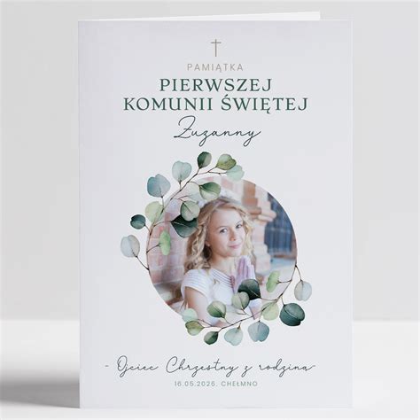 Zdjęcie exploding boxa stworzonego z okazji Pierwszej Komunii Świętej