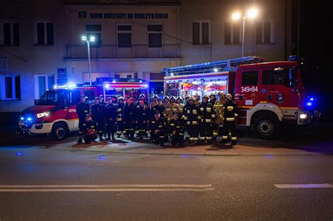 Zestawienie pojazdów i sprzętu OSP Odrzykoń w remizie