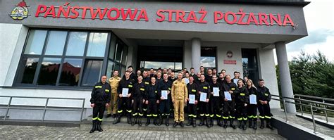 infografika przedstawiająca strukturę szkolenia podstawowego strażaków OSP