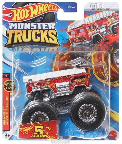 Zdjęcie zabawkowego monster trucka Hot Wheels 5 Alarm