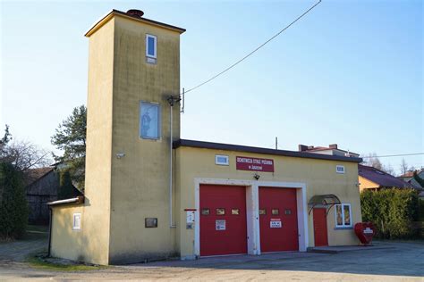 Wizualizacja przebudowy remizy OSP w Rdzawce