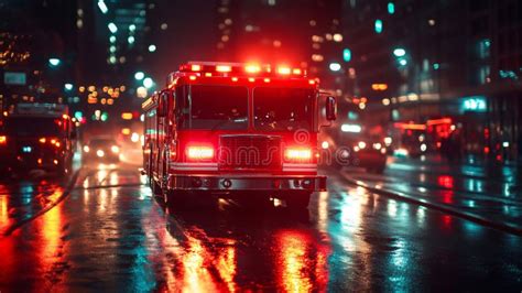 Thematic photo of an OSP vehicle with flashing lights, or OSP firefighters preparing for a mission