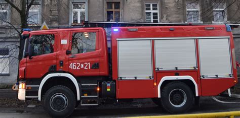 Zestawienie interwencji strażackich przy pożarach pojazdów