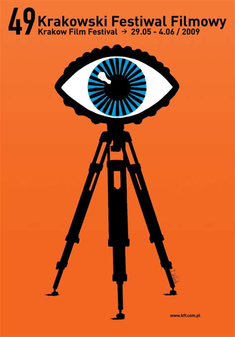 plakat festiwalowy - Krakowski Festiwal Filmowy