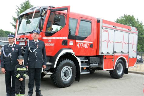 Nowoczesny samochód bojowy OSP Sieradz-Monice