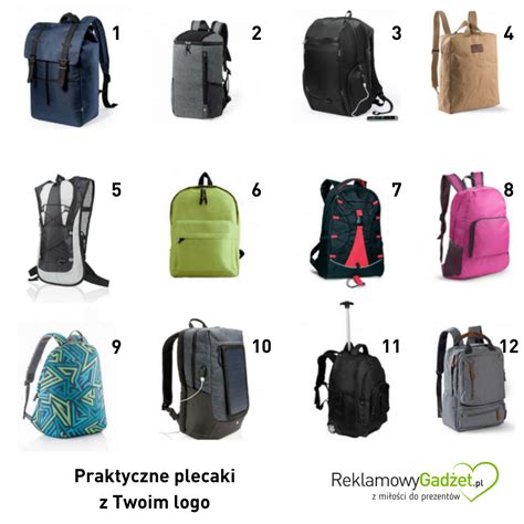Przykłady różnych elementów ubioru i plecaków w grze Unturned