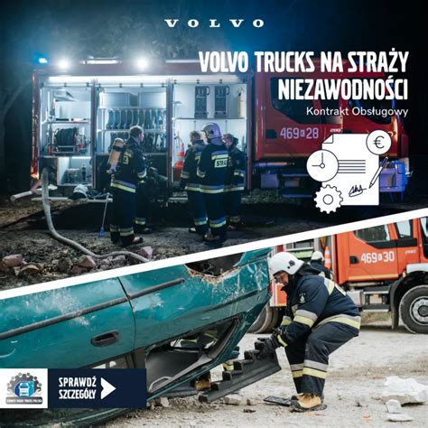 Grafika przedstawiająca ofertę serwisową Volvo Trucks