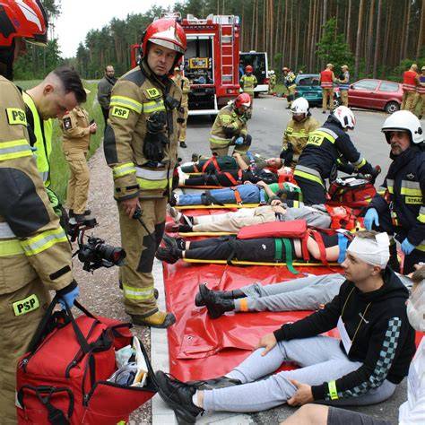 Scenariusz ćwiczeń ratowniczych OSP w Wiżajnach