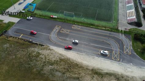 Remontowany plac manewrowy przy strażnicy pożarnej