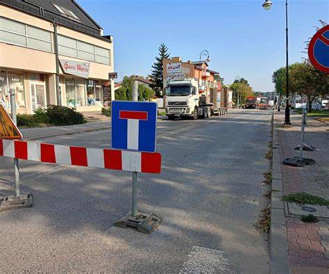 Zdjęcie nowego ronda na ulicy Mazańcowickiej w Komorowicach