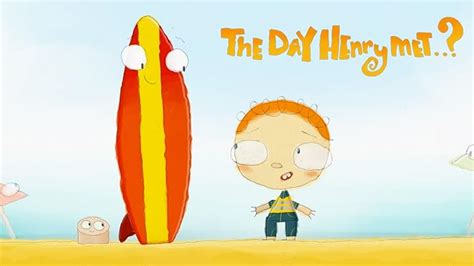 The Day Henry Met - Heniś, chłopiec z wielkimi, ciekawymi oczami, uśmiechnięty