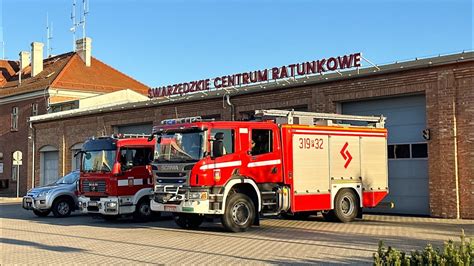 Zdjęcie przedstawiające akcję gaśniczą lub ratownictwa technicznego OSP Swarzędz