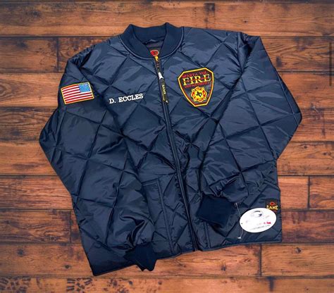 Thematic photo of an OSP firefighter in a winter jacket